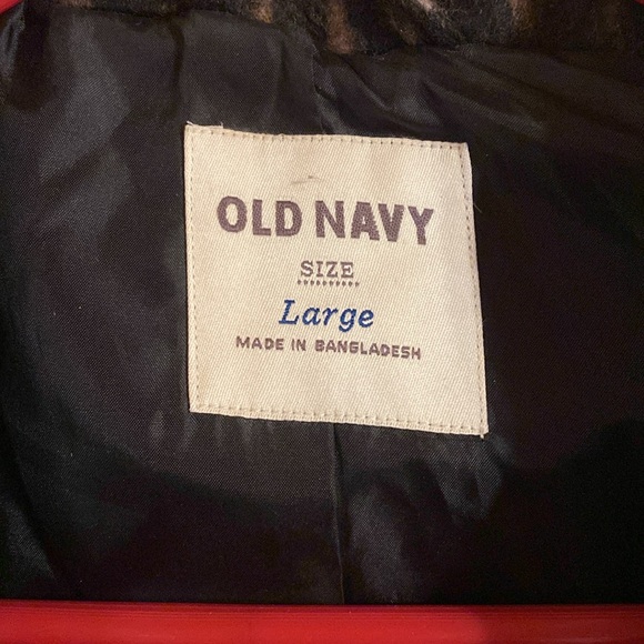 Old Navy coat. Practically new. Size Large. - Picture 2 of 4